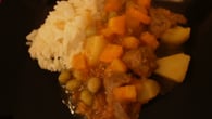 Picadinho de carne com verduras