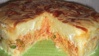 Torta de frango com catupiry da Lilian