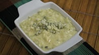 Risoto de pera e gorgonzola