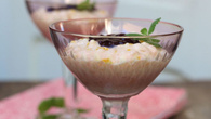 Arroz doce com amêndoas