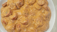 Estrogonofe de salsicha