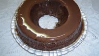 Bolo de chocolate de microondas