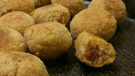 Bolinho de legumes assado