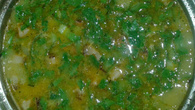 Mingau de couve