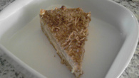 Torta de maçã com recheio de creme