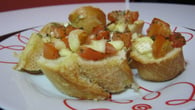 Bruschettas de tomate