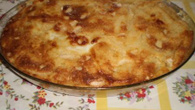 Torta de banana cremosa