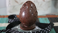Ovo de chocolate rendado