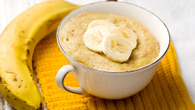 Bolo de caneca de Banana