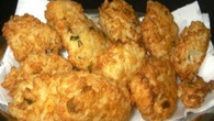 Bolinhos de arroz com queijo