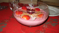 Mousse de Frutas Vermelhas