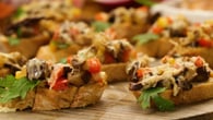 Bruschetta de cogumelos