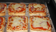 Mini pizza pão