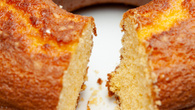 Bolo de milho com fubá