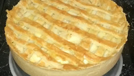 Torta de frango com massa podre