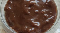 Brigadeiro com biscoito maisena gelado