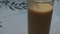 Vitamina de mamão e banana