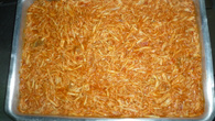 Polenta cremosa de frango