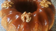 Bolo de noz fofinho