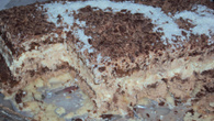Torta mesclada de chocolate