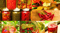 Conserva de pimenta com limão