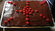 Recheio e cobertura de chocolate para bolos e tortas