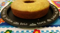 Bolo crocante de maracujá