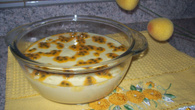 Mousse de maracujá consistente