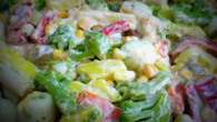 Salada primavera da Mila