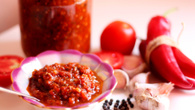 Molho de pimenta saborosa que não arde