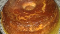 Bolo pudim de laranja