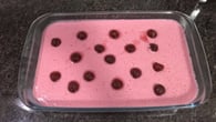 Mousse de frutas vermelhas