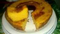 Bolo cremoso de flocão