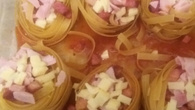 Cestinhas de macarrão