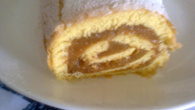 Rocambole de doce de banana