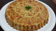 Torta de arroz sobrado