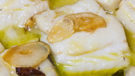 Lombo de bacalhau com palmito