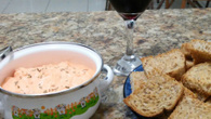 Patê de cenoura e alho