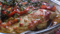 Filé de peixe ao forno