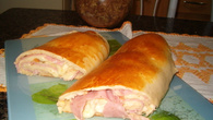 Rocambole de forno