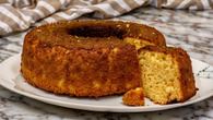 Bolo de fubá simples