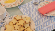 Biscoito amanteigado de baunilha