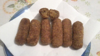 Croquete de carne moida sem batata