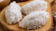 Cocada de coco tradicional com açúcar e sem leite condensado