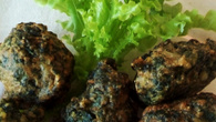 Bolinho de espinafre da Dona Quinha