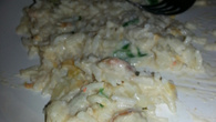 Arroz com camarão