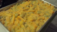 Legumes gratinados ao molho do Marcelão
