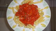 Penne ao molho sugo