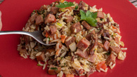 Arroz carreteiro simples