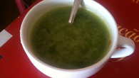 Caldo verde vegetariano light e rápido